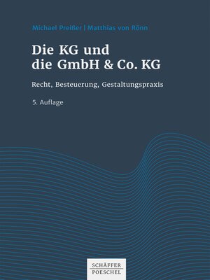cover image of Die KG und die GmbH & Co. KG